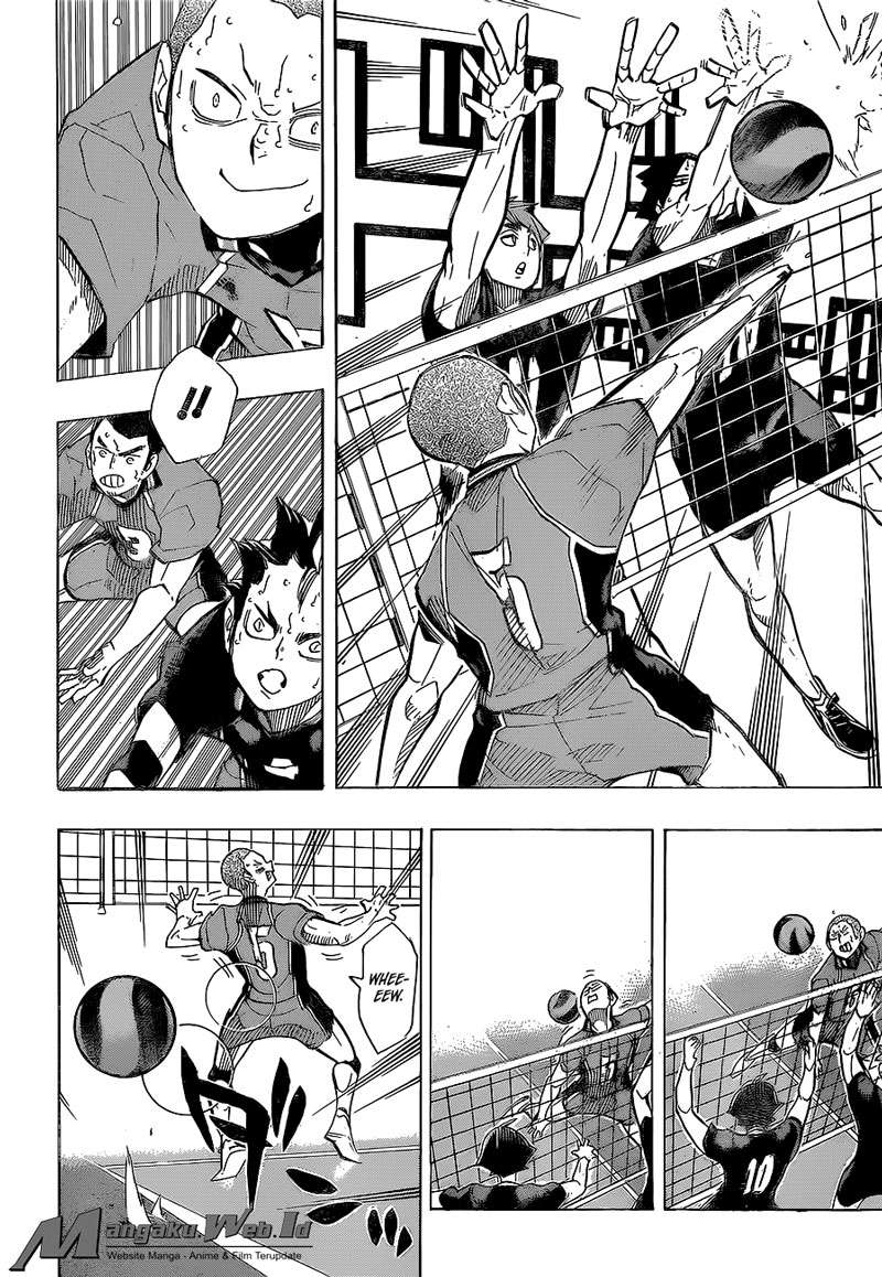 Haikyuu!! Chapter 256 - halaman 9