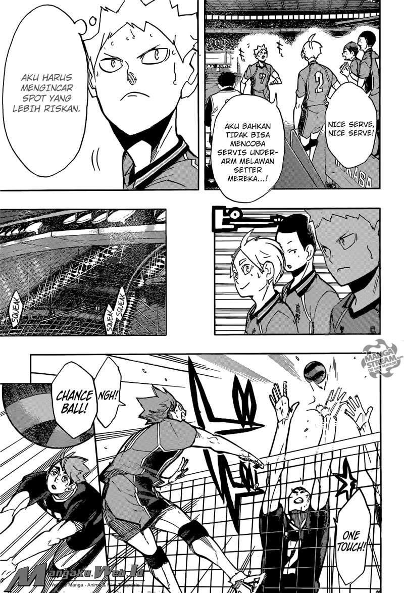 Haikyuu!! Chapter 257 - halaman 14