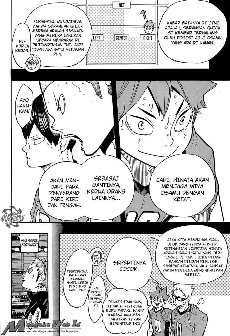 Haikyuu!! Chapter 257 - halaman 8