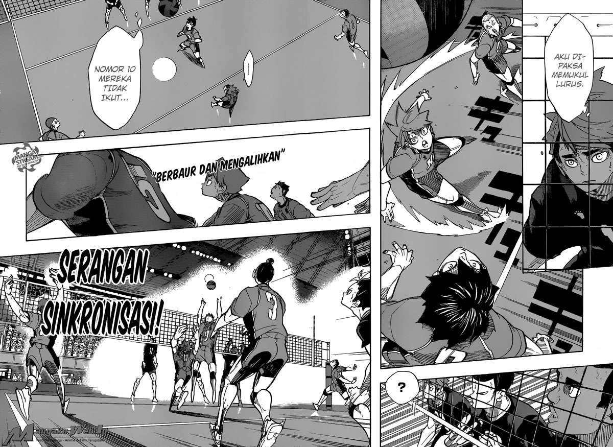 Haikyuu!! Chapter 258 - halaman 18