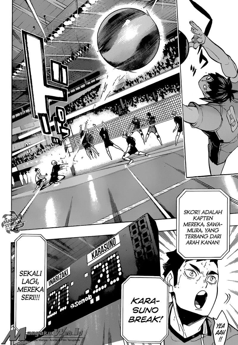 Haikyuu!! Chapter 258 - halaman 19