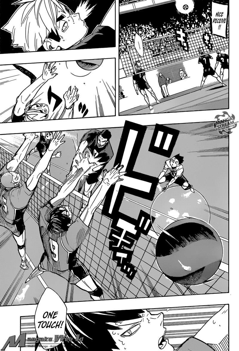 Haikyuu!! Chapter 258 - halaman 9