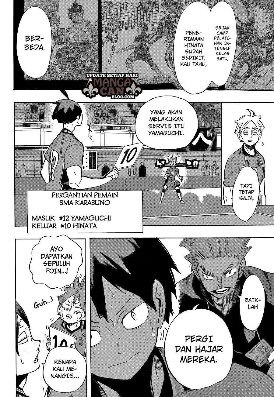 Haikyuu!! Chapter 259 - halaman 17
