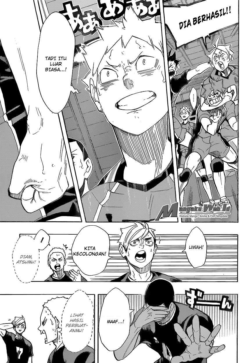 Haikyuu!! Chapter 260 - halaman 11