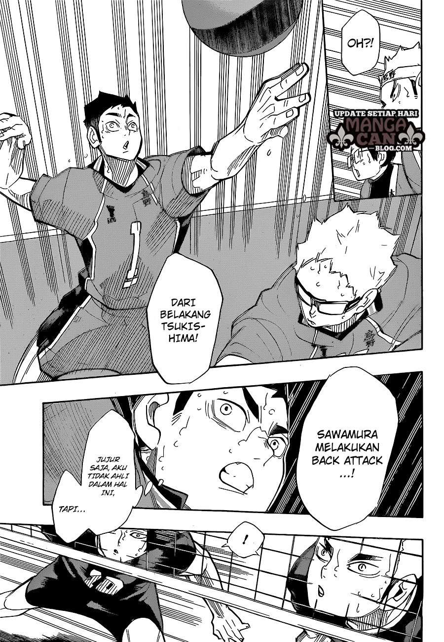 Haikyuu!! Chapter 261 - halaman 17