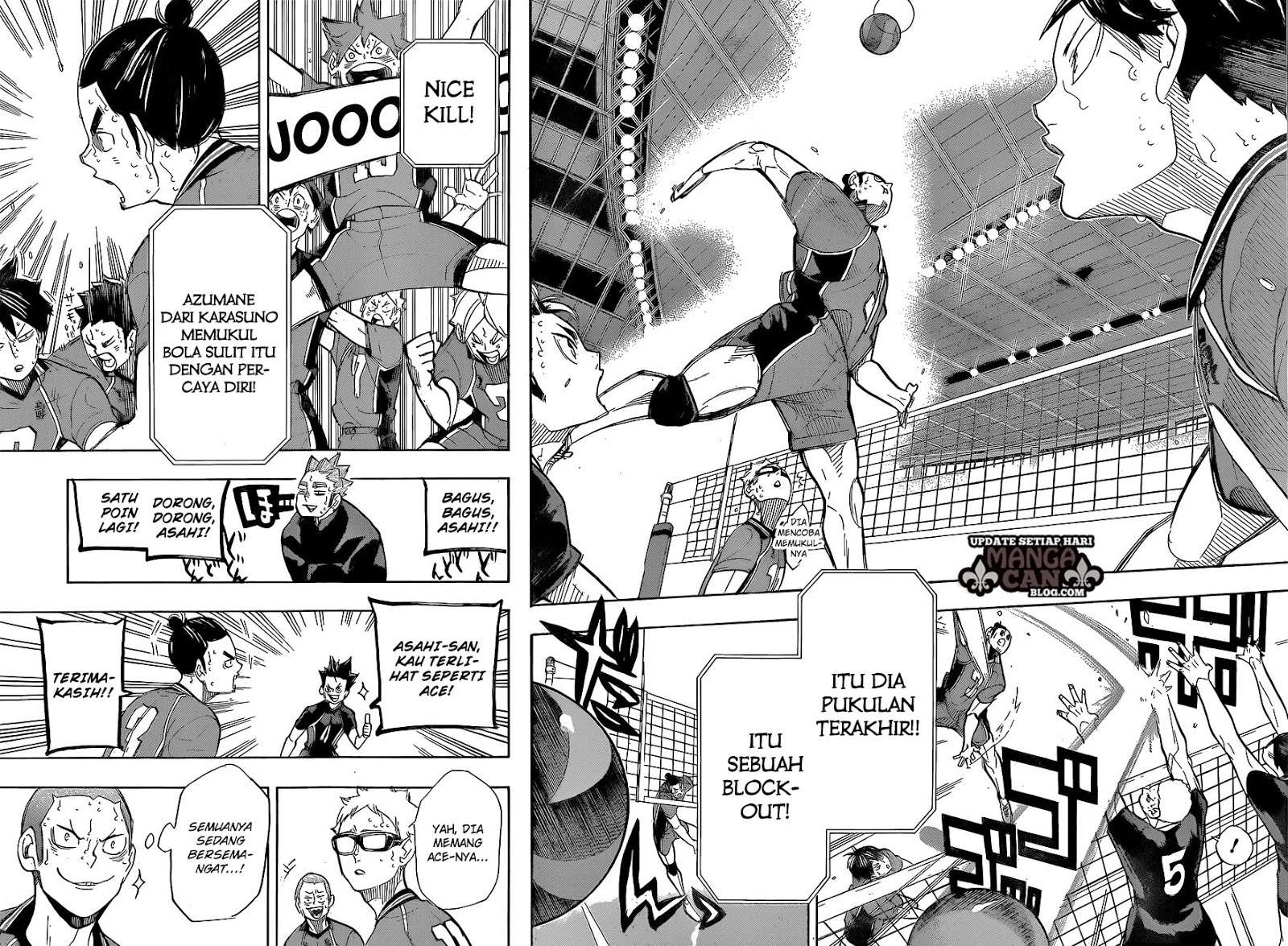 Haikyuu!! Chapter 261 - halaman 3