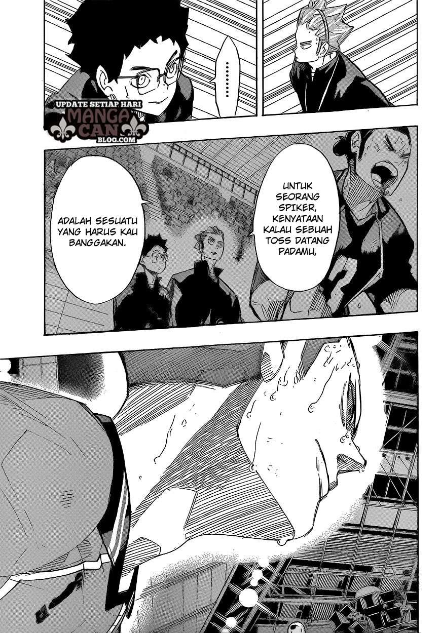 Haikyuu!! Chapter 263 - halaman 10