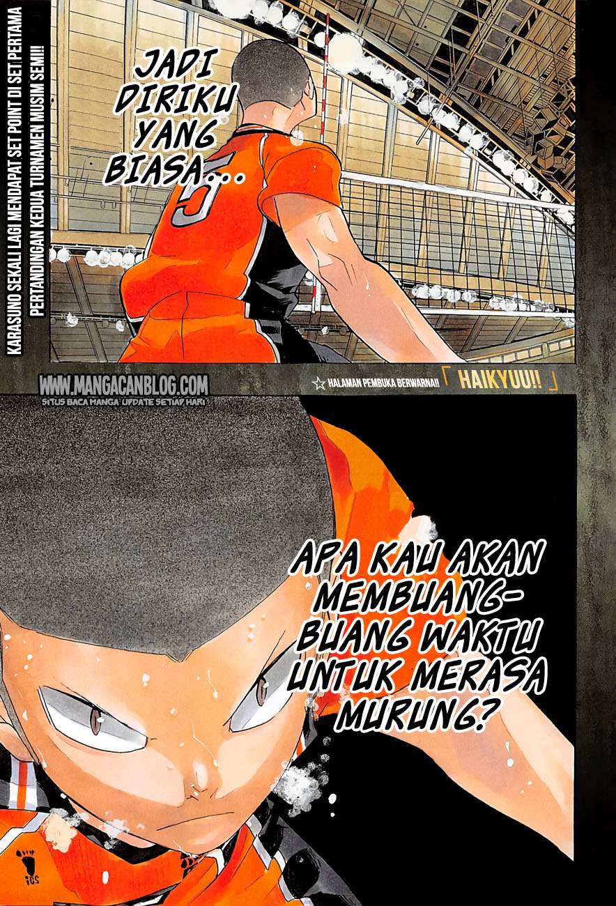 Haikyuu!! Chapter 264 - halaman 1