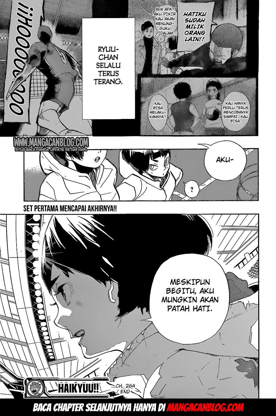 Haikyuu!! Chapter 264 - halaman 17
