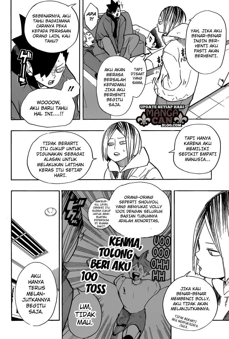 Haikyuu!! Chapter 265 - halaman 6