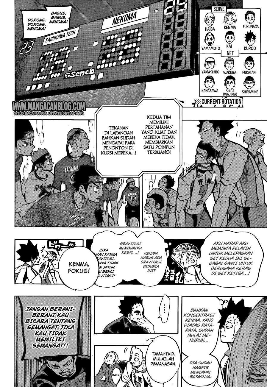 Haikyuu!! Chapter 268 - halaman 10