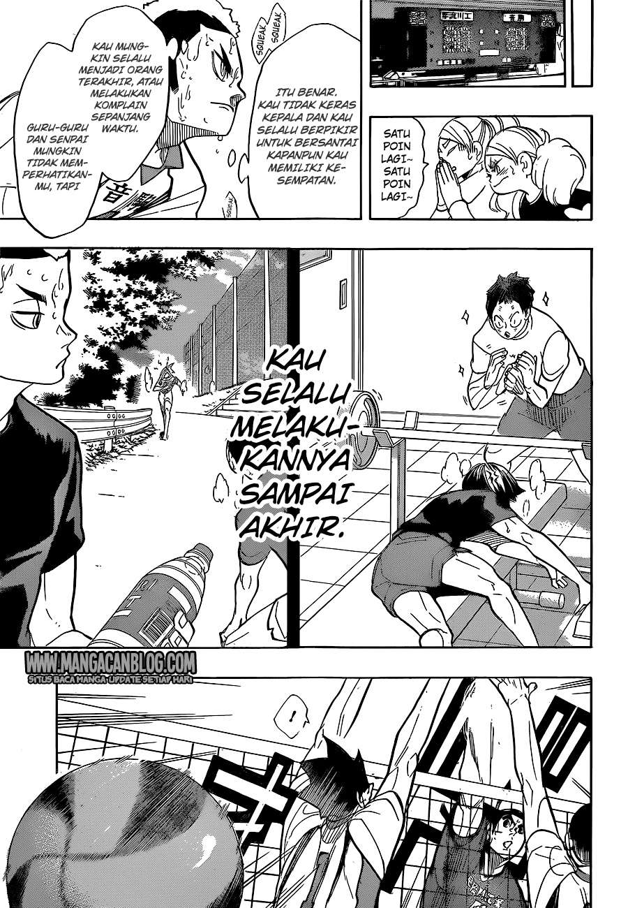 Haikyuu!! Chapter 268 - halaman 15