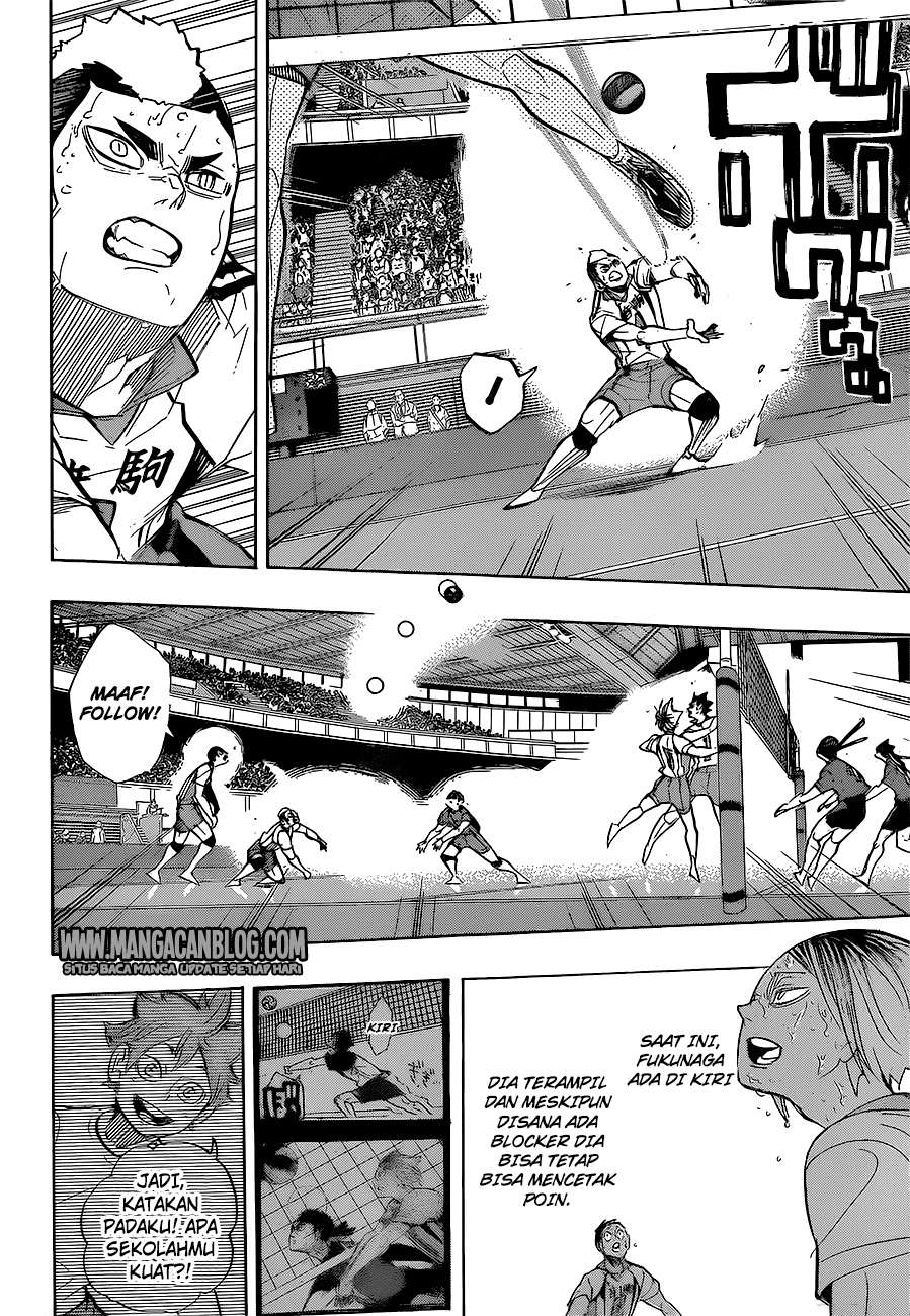Haikyuu!! Chapter 268 - halaman 16