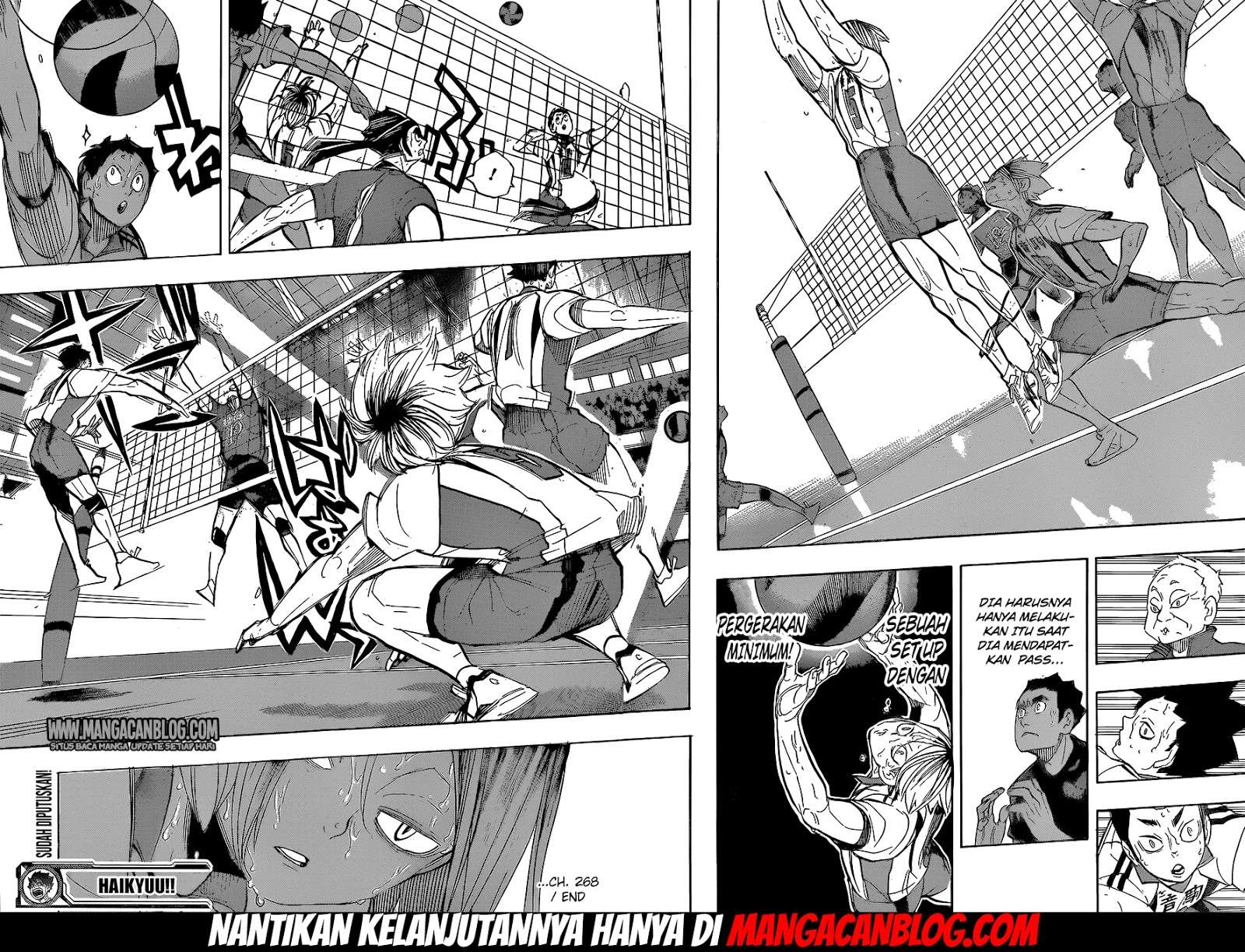 Haikyuu!! Chapter 268 - halaman 18