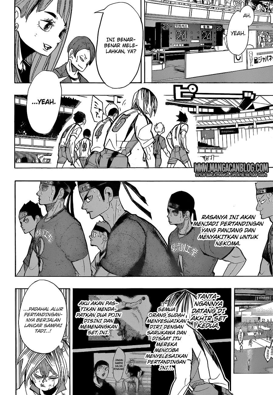 Haikyuu!! Chapter 268 - halaman 8