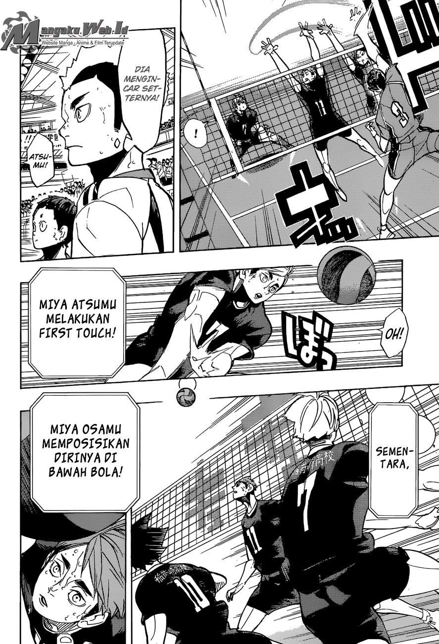 Haikyuu!! Chapter 270 - halaman 15