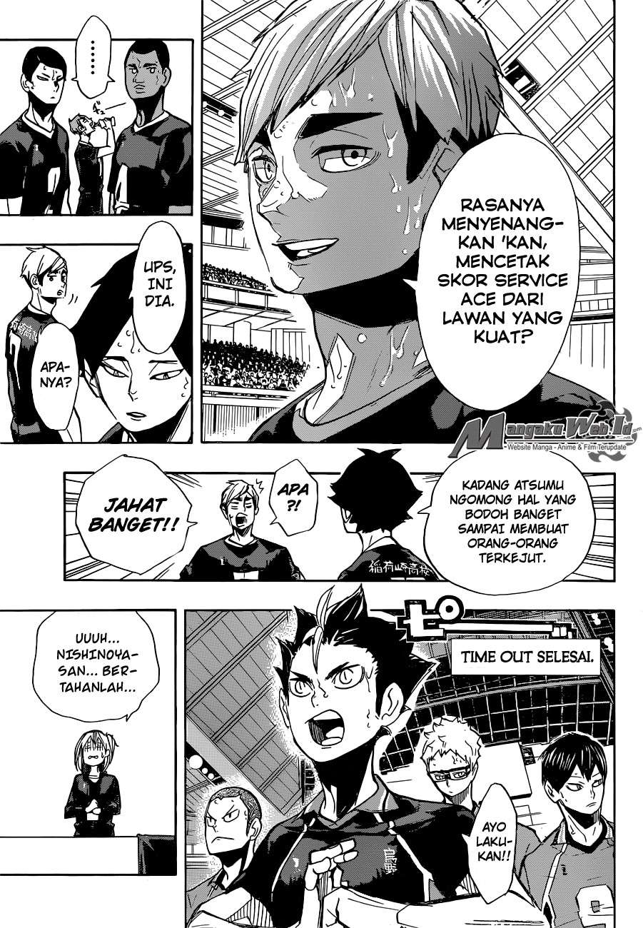 Haikyuu!! Chapter 270 - halaman 4