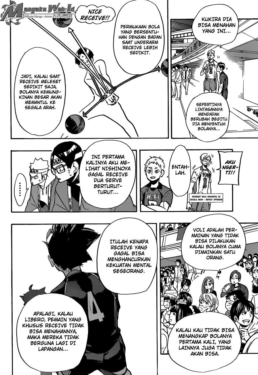 Haikyuu!! Chapter 270 - halaman 9