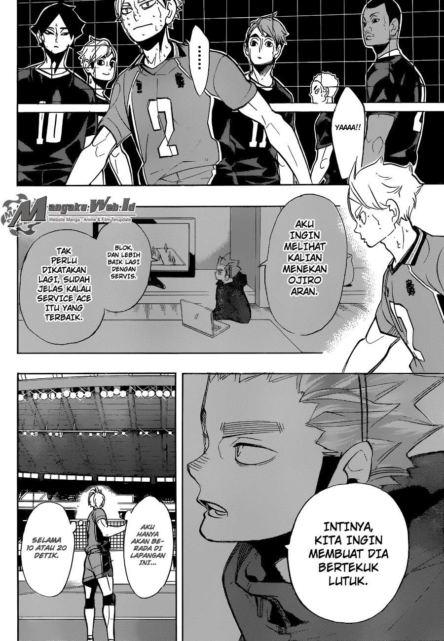 Haikyuu!! Chapter 272 - halaman 8
