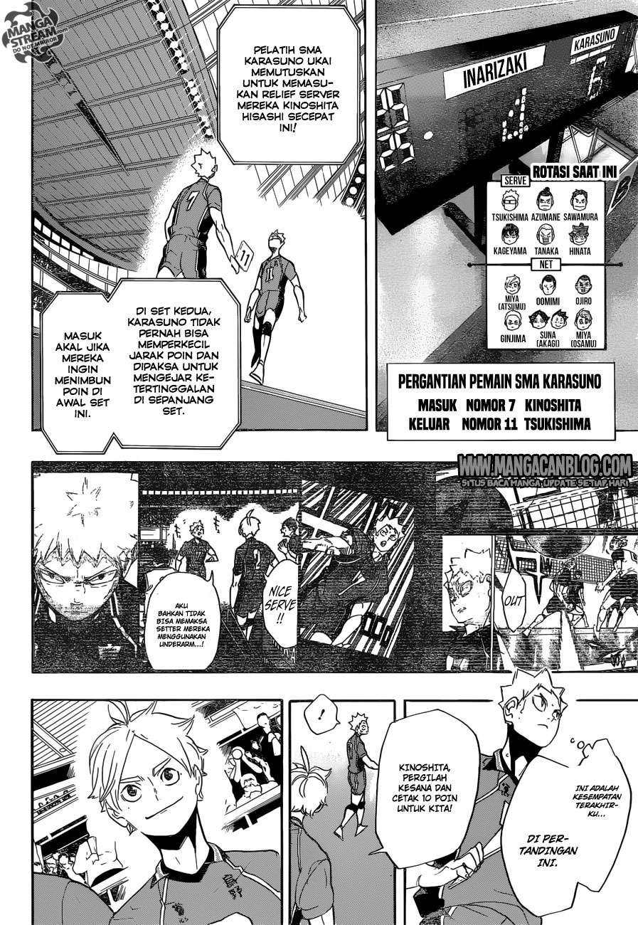 Haikyuu!! Chapter 277 - halaman 12
