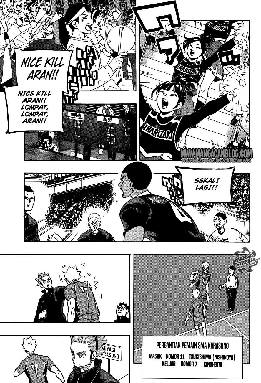 Haikyuu!! Chapter 277 - halaman 17