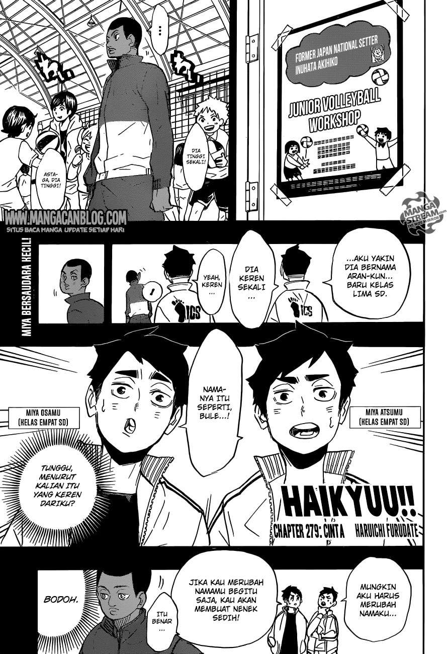Haikyuu!! Chapter 279 - halaman 1