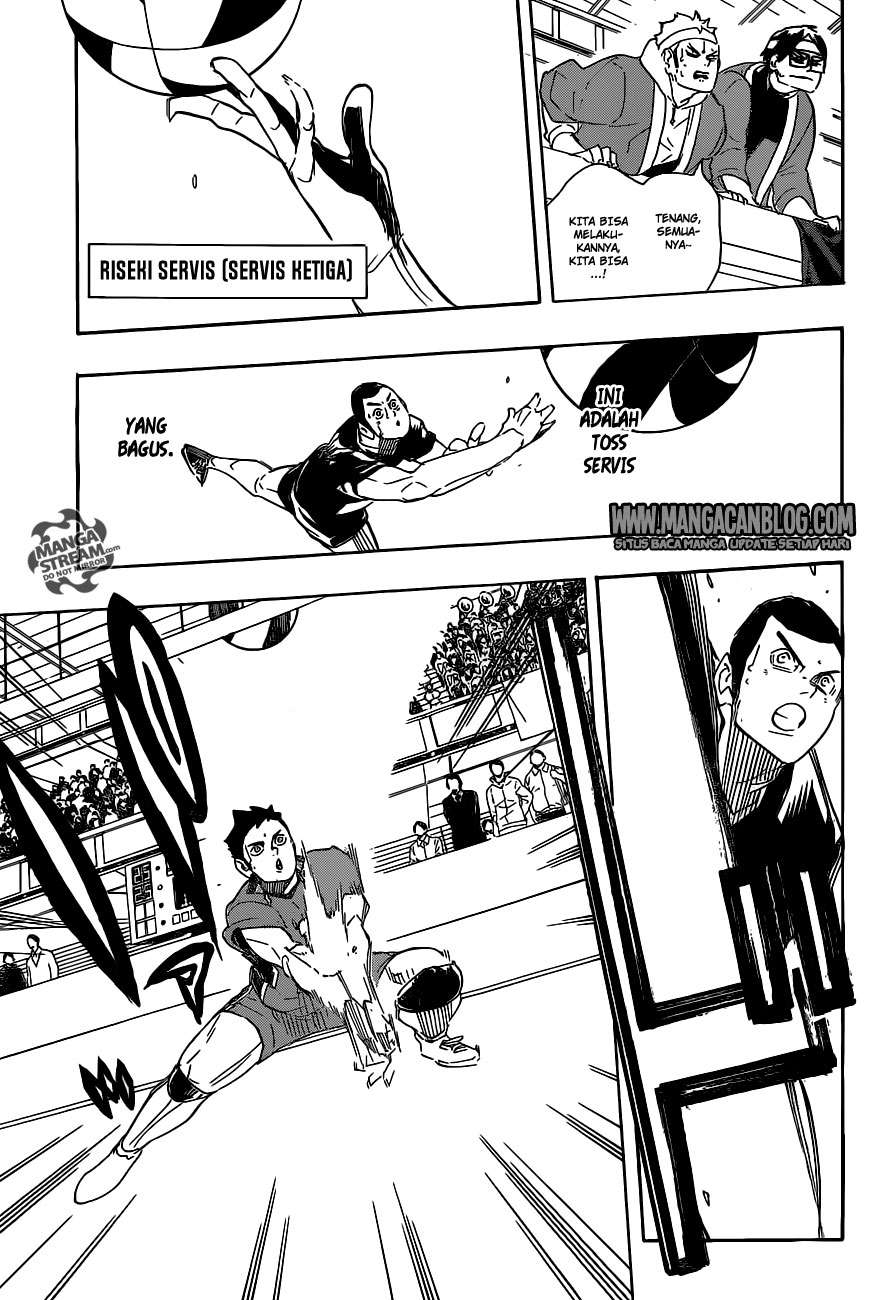 Haikyuu!! Chapter 280 - halaman 9