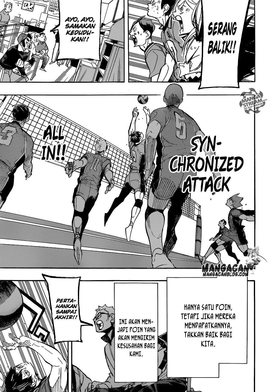 Haikyuu!! Chapter 282 - halaman 6