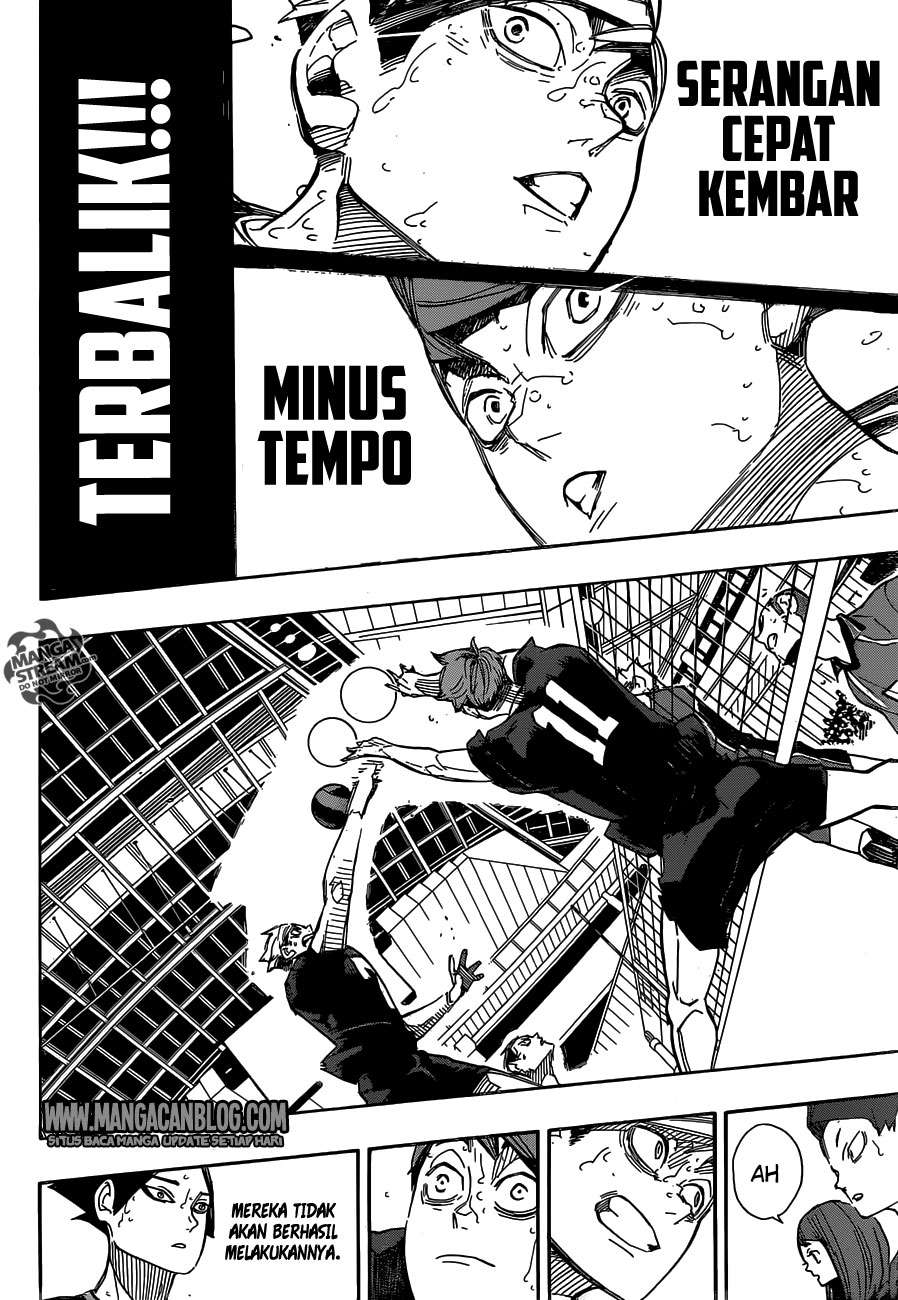 Haikyuu!! Chapter 283 - halaman 15