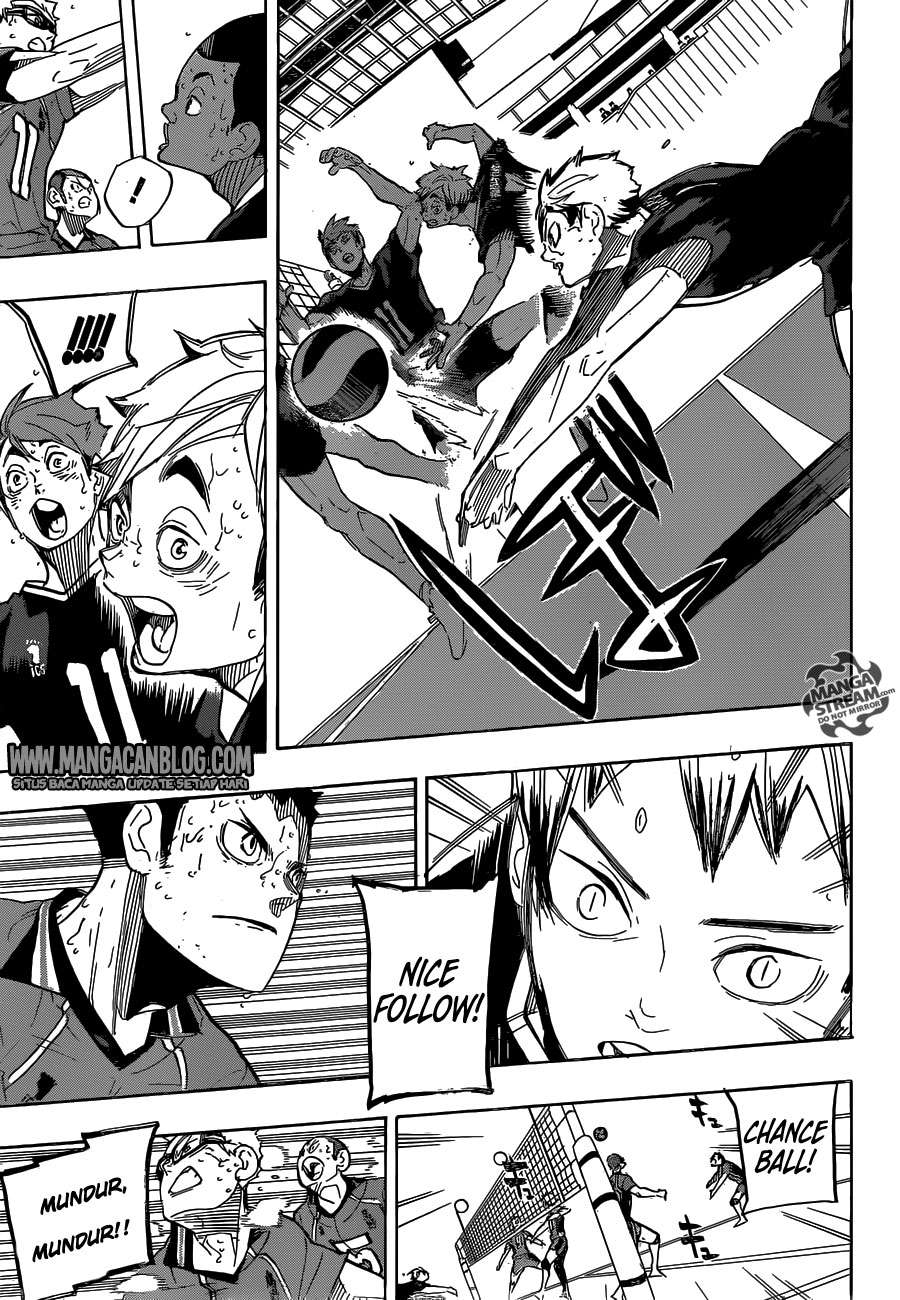 Haikyuu!! Chapter 283 - halaman 16