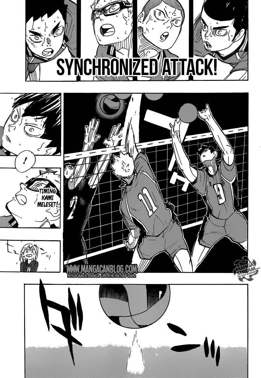 Haikyuu!! Chapter 283 - halaman 6