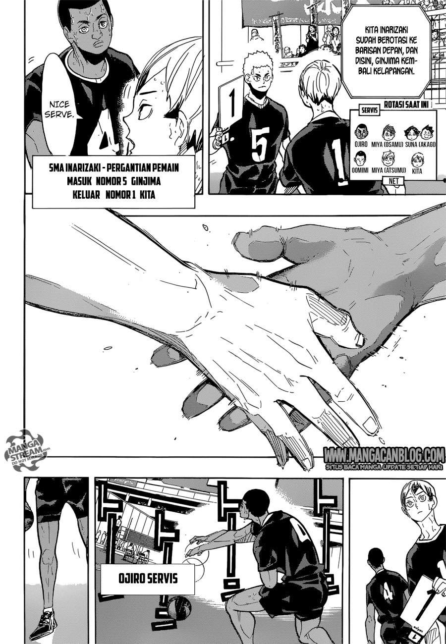 Haikyuu!! Chapter 284 - halaman 14