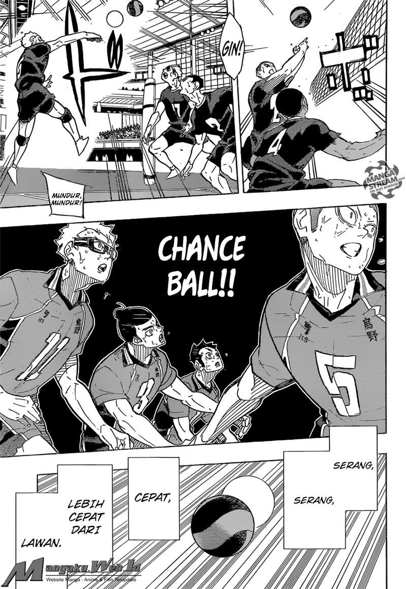 Haikyuu!! Chapter 289 - halaman 11