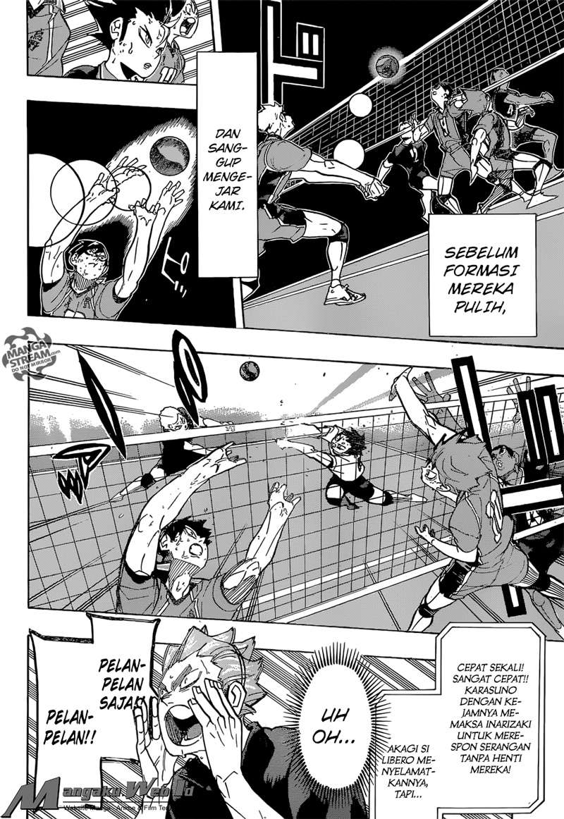 Haikyuu!! Chapter 289 - halaman 12