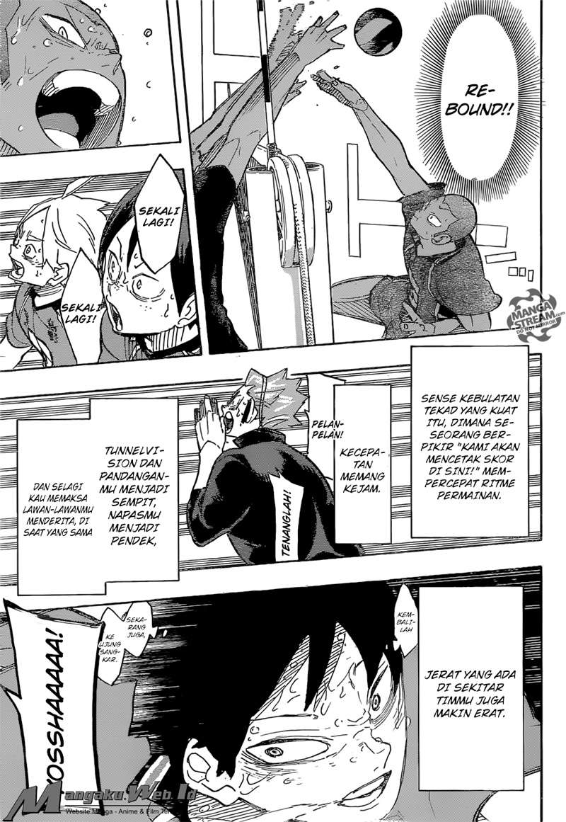 Haikyuu!! Chapter 289 - halaman 15