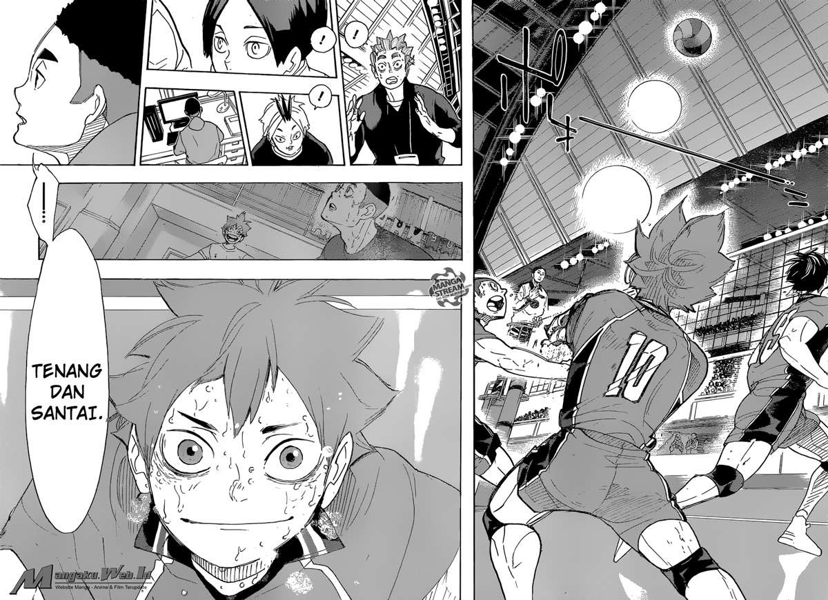 Haikyuu!! Chapter 289 - halaman 16