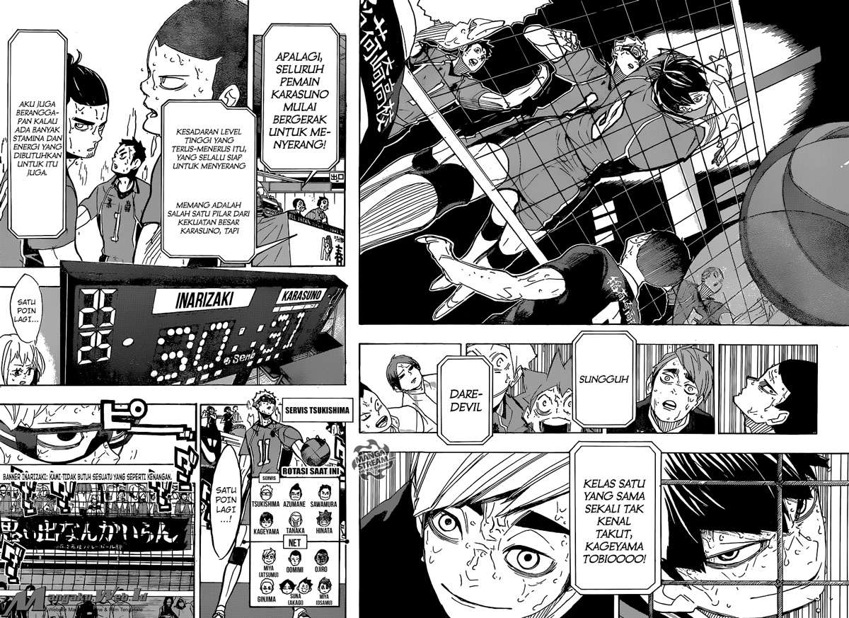 Haikyuu!! Chapter 289 - halaman 9