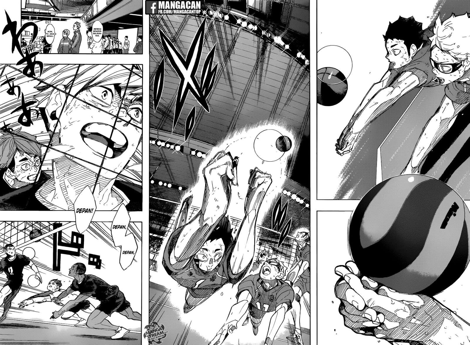 Haikyuu!! Chapter 290 - halaman 10