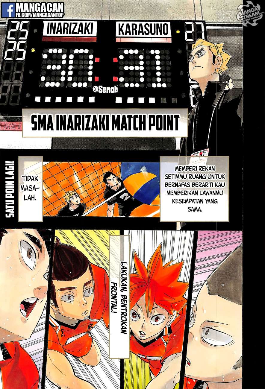 Haikyuu!! Chapter 290 - halaman 4