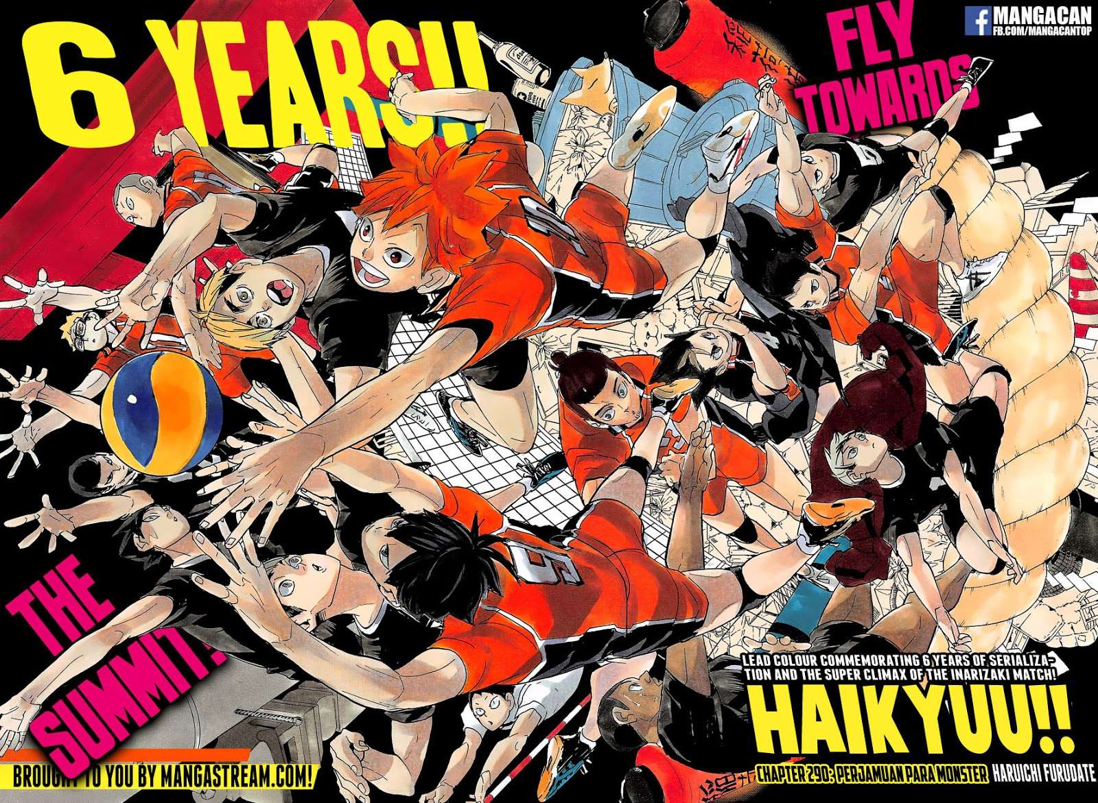 Haikyuu!! Chapter 290 - halaman 5