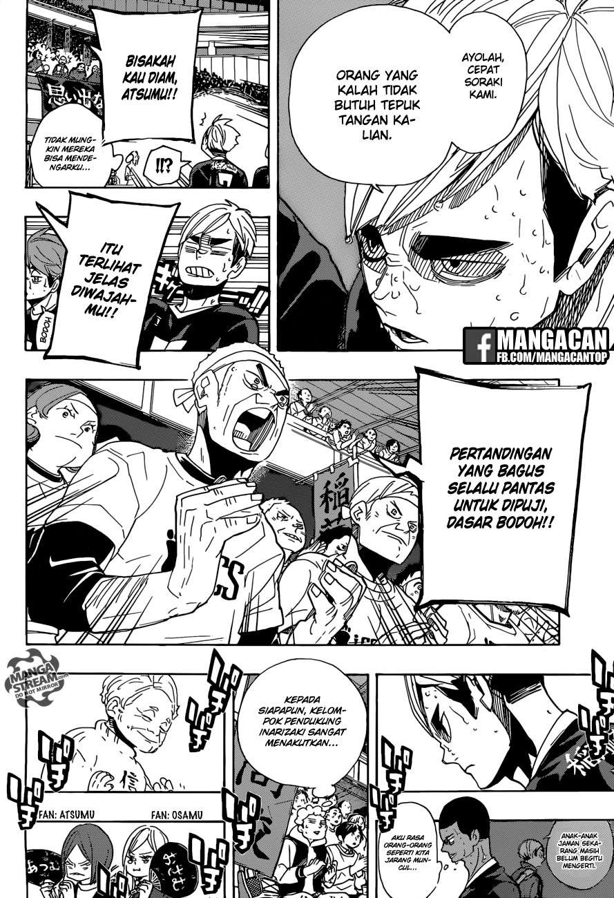Haikyuu!! Chapter 291 - halaman 10