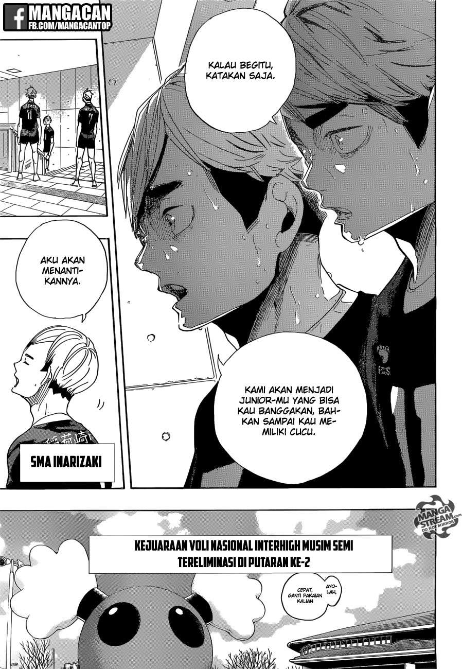 Haikyuu!! Chapter 291 - halaman 17