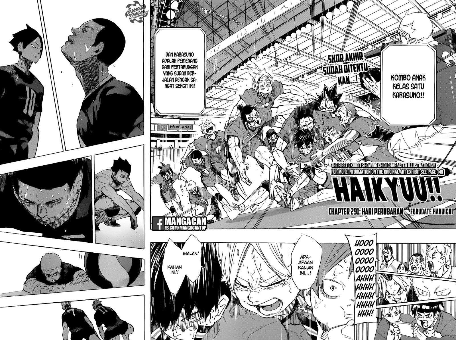 Haikyuu!! Chapter 291 - halaman 3
