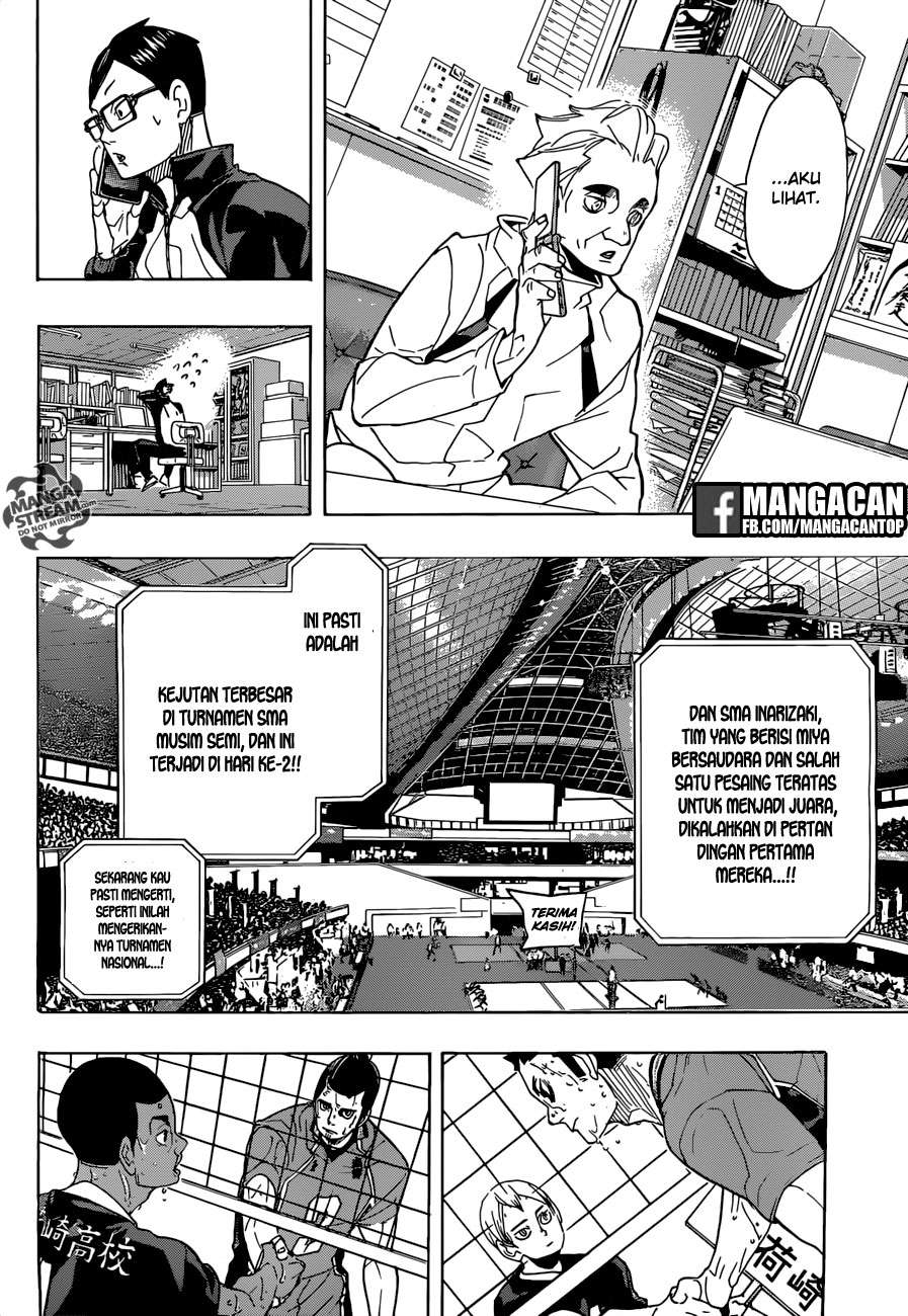 Haikyuu!! Chapter 291 - halaman 6