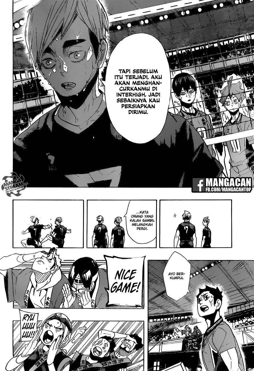 Haikyuu!! Chapter 291 - halaman 8