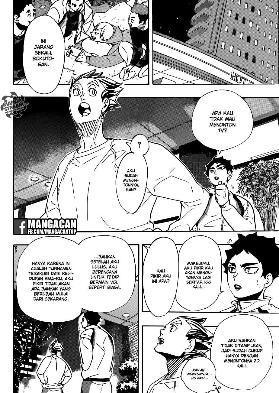 Haikyuu!! Chapter 292 - halaman 9