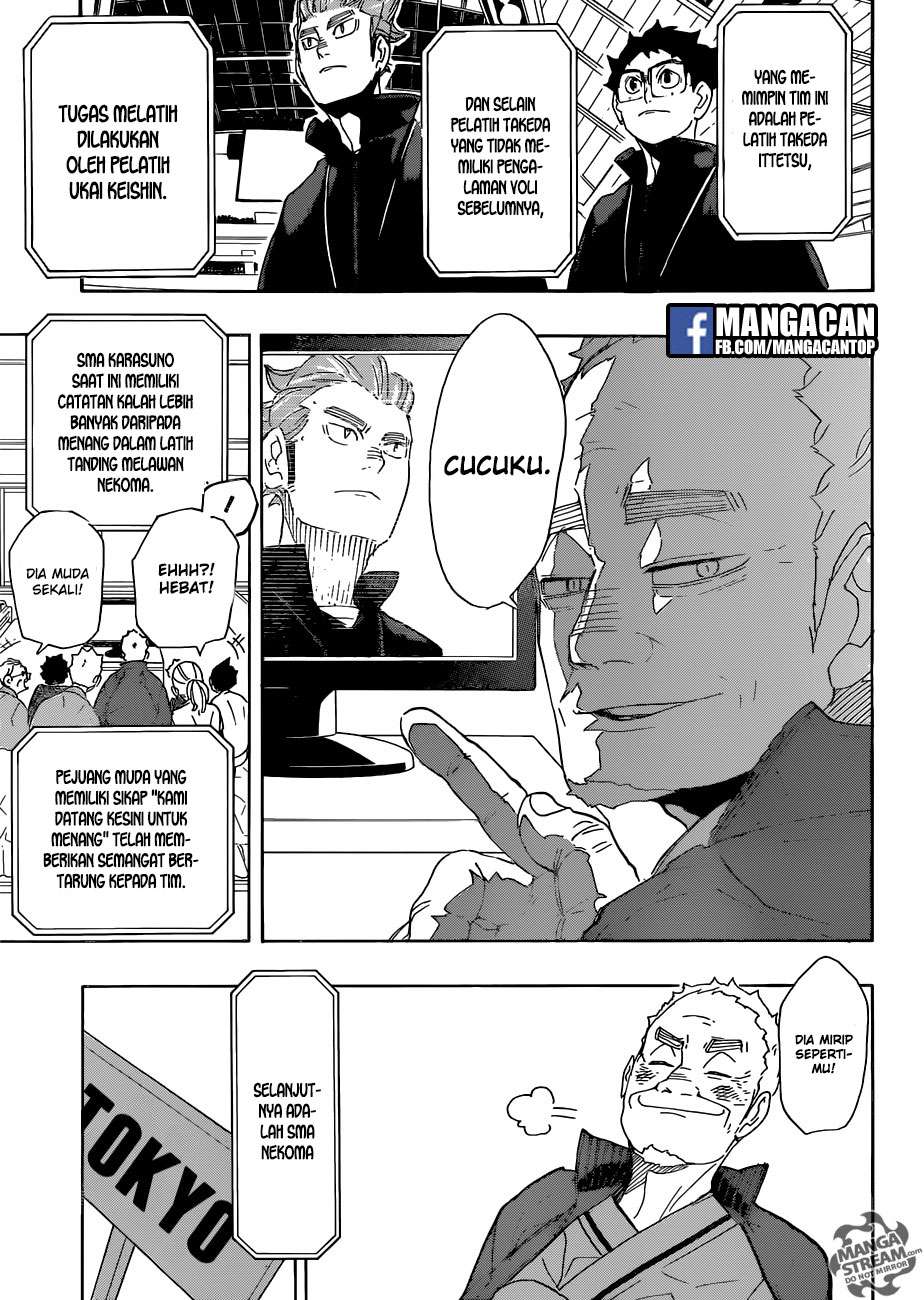 Haikyuu!! Chapter 293 - halaman 14