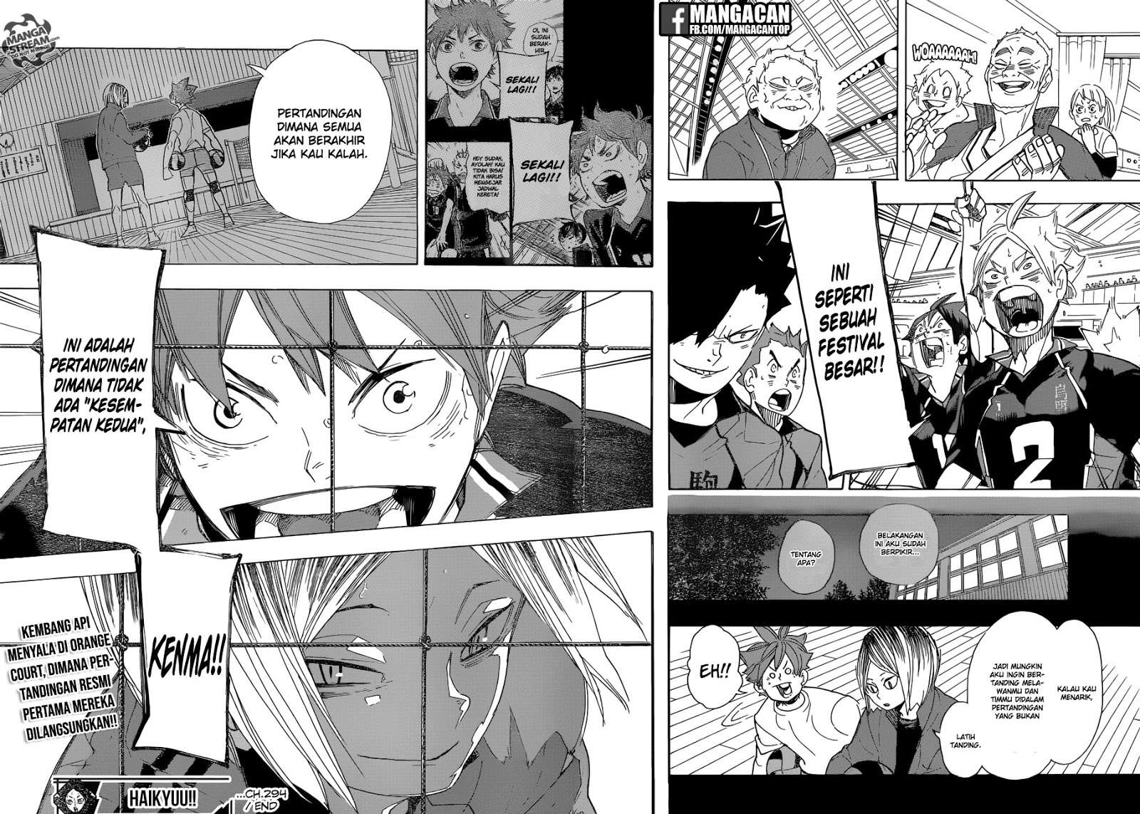 Haikyuu!! Chapter 294 - halaman 16