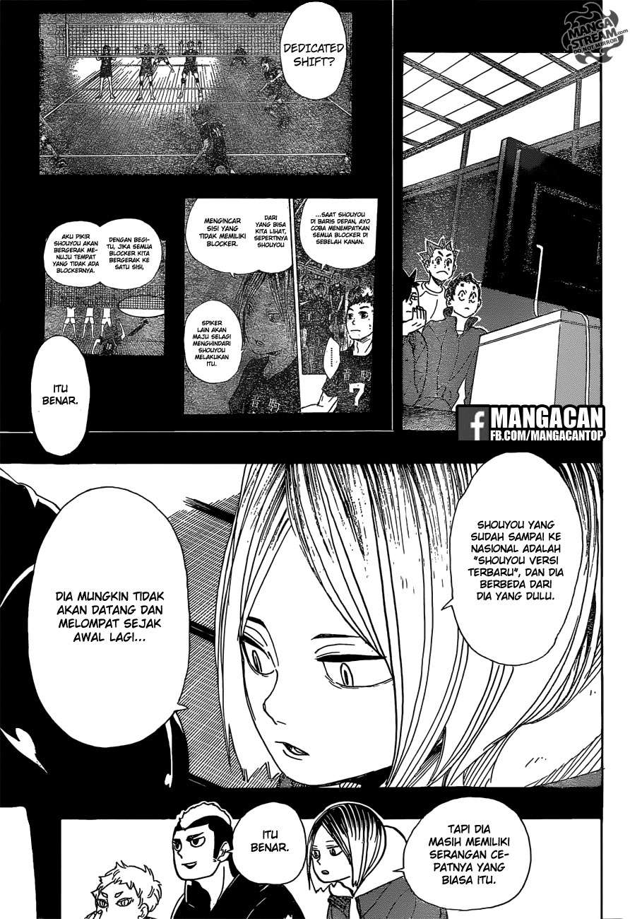 Haikyuu!! Chapter 295 - halaman 10