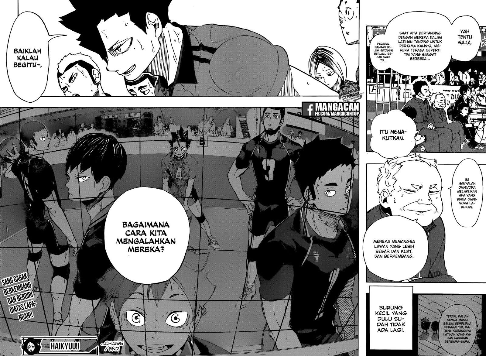 Haikyuu!! Chapter 295 - halaman 16